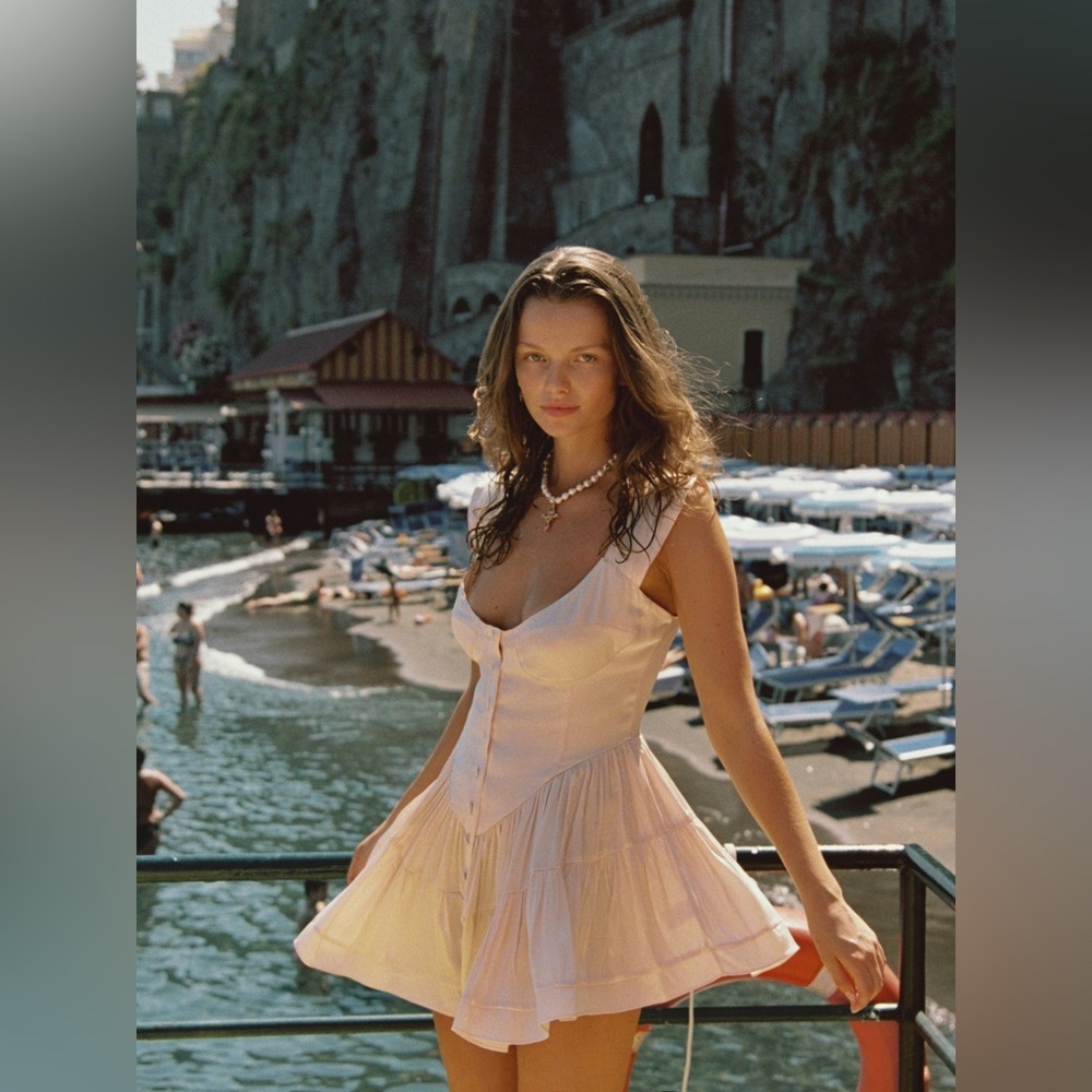 Vanessa Mooney Elisabeth Romper Dress